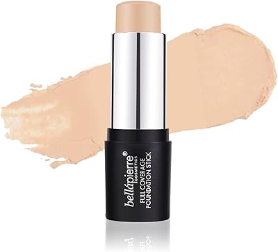 Bellabear cosmetics fond de teint à couverture complète - # moyen 10g/0.35oz