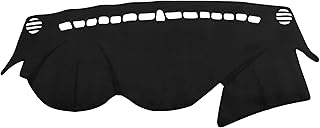 X autohaux couverture de tableau de bord en flanelle tapis de remplacement antidérapant