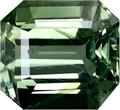 1,02 carat taille octogonale (6 x 6 mm) tourmaline naturelle du mozambique