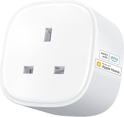 Prise wifi intelligente miros, minuterie à distance sans fil, fonctionne avec alexa, apple