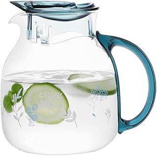 Pichet à eau en borosilicate sans goutte de 20 l avec couvercle