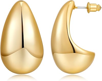 Grandes boucles d'oreilles goutte d'eau pour femmes neboloy, grandes boucles d'oreilles pendantes