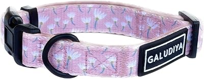 Collier jalodia pour chiens de petite, moyenne et grande taille, entièrement réglable, tissu