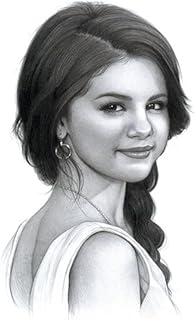 Cahier selena gomez : carnet ligné à larges lignes journal pour étudiants