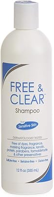 Shampooing cheveux clairs et sans vanicream | pour peaux sensibles | ph équilibré