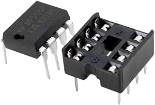 10 pièces ne555 555 dip-8 ic minuteries de précision + 10 pièces prises