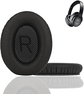 Oreillettes de remplacement professionnelles sivvi qc35 compatibles avec les écouteurs bose
