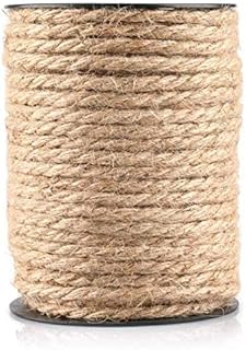 Corde de jute de 4 mm x 20 m, ficelle de chanvre épaisse naturelle pour gratter les chats, outils de jardinage, collecte, décoration artisanale. Diaytar : Des prix qui défient toute concurrence