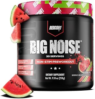 Supplément pré-entraînement red con1 big noise sans vapeur pré-entraînement caféine compatible végétalien