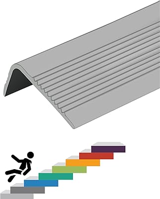 Protecteur de bord d'escalier, bande de protection en caoutchouc antidérapante imperméable pour adhésif