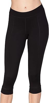 Culotte de cyclisme actif pour femme capris de vélo rembourré 3 4