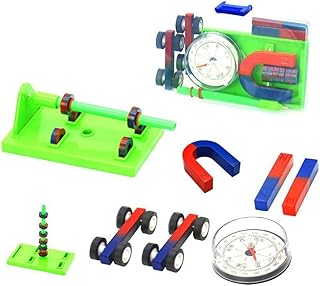 Ensemble d'aimants scientifiques pour enfants, outils d'expérimentation scientifique pour l'éducation des explorateurs, aimants
