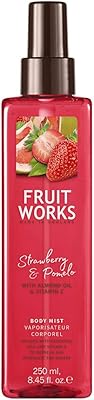 Spray corporel fruitworks aux fraises et pomelo, 250 ml