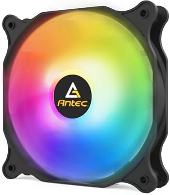 Ventilateur de refroidissement pour ordinateur antiq f12 rgb, (1 paquet)