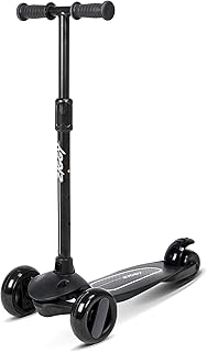 Scooter intelligent inclinable à 3 roues zigi avec poignée réglable en hauteur