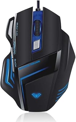 Souris de jeu usb ola ghost shark - noir, 400-2000 dpi