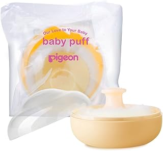 Récipient à poudre et éponge pour bébé pigeon - 10261