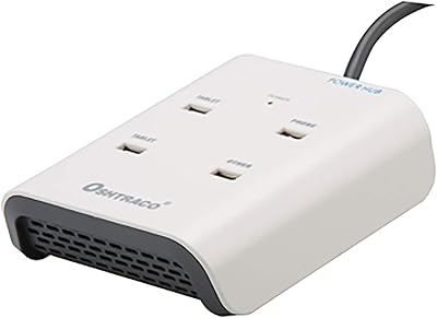 Support de chargement usb multiport oshtraco pour téléphones mobiles par otc-uh2x4