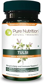 Extrait de tulsi biologique pur 708 mg