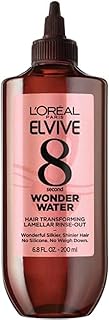 L'oréal paris elvive-8 second wonder water après-shampooing lumineux, traitement nettoyant et hydratant