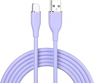 Câble de charge rapide usb en silicone liquide adagasi apple 3a pour iphone
