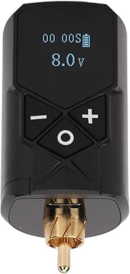 Alimentation de tatouage 2400 mah, alimentation sans fil à affichage numérique pour salon