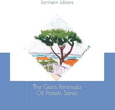 La presqu'île de giens. série pastels à l'huile