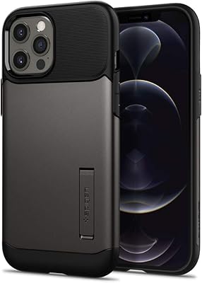 Coque spigen slim armor conçue pour apple iphone 12 pro max (2020)