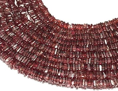 Perles carrées d'agate naturelle, perles heishi, taille 4,5 mm, 16 pouces, perles d'agate, perles d'agate heishi, prix de gros. Diaytar : L'excellence du service, la douceur des prix