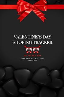 Achats pour la saint-valentin |tracker d'achats en ligne| : carnet de suivi des achats. Diaytar : Votre source de bonnes affaires en ligne
