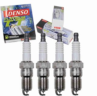 4 pièces de bougies d'allumage denso platinum tt compatibles avec ford