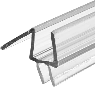 Joint inférieur de porte de douche sans cadre prime-line, bouchon de fuite d'eau