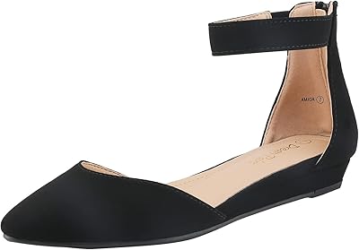 Chaussures plates à talons bas omega pour femmes