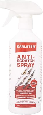 Spray répulsif anti-rayures pour chats carlsten, protection des meubles et anti-rayures pour chats