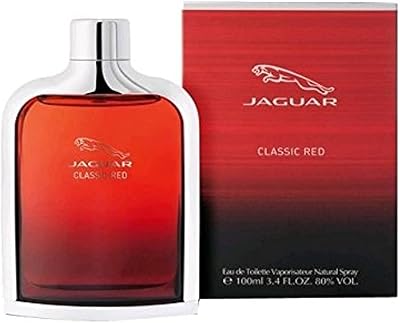Jaguar classic red edt vaporisateur pour homme (3,4oz)