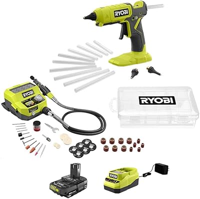 Kit d'outils ryobi oneplus 2 18 v - outil rotatif avec ensemble d'accessoires