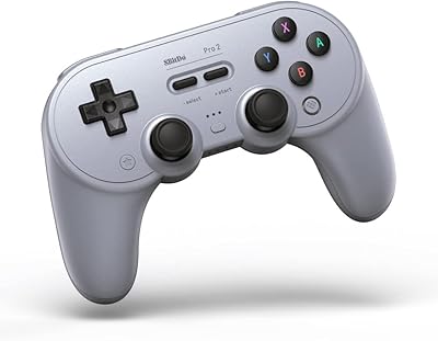 Contrôleur bluetooth 8bitdo pro 2 pour switch, pc, mac os android, steam