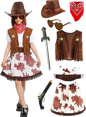 Ensemble de costumes de cow-girl pour enfants - ensemble de vêtements pour filles