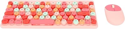 Ensemble clavier sans fil et souris optique modernes, mignon, silencieux, confortable, fin