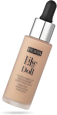 Puppa milano like a doll maquillage liquide perfecteur, beige clair 30 ml
