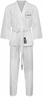 Combinaison de taekwondo pour unisexe 28080007, taille 4/170 cm, blanc. Diaytar Sénégal : Simplicité, rapidité, économie