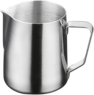Pichet mousseur à lait en acier inoxydable de 1000 ml pour latte, cappuccino