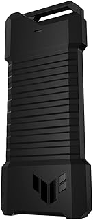 Boîtier de jeu asus tuf a1 2 to ssd 90dd02n0-m09000, noir, tuf a1