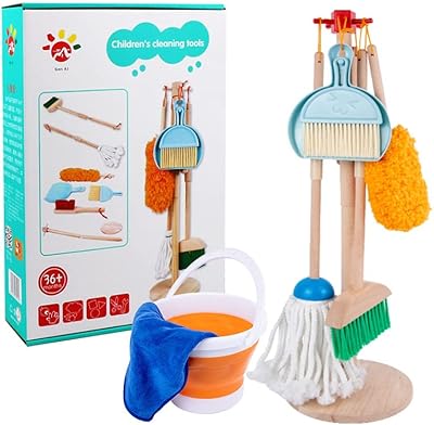 Un ensemble de jouets de nettoyage pour enfants, un ensemble de jouets