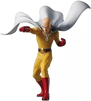 Figurine saitama de la série animée one punch man en plastique pvc
