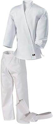 Uniforme de karaté 8 oz 100% coton taille 00/120 combinaison de sport unisexe. Diaytar : L'excellence du service, la douceur des prix