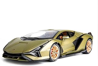 Wakakak lamborghini sián modèle de voiture moulé sous pression à l'échelle 1/18 avec