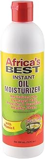 Le meilleur hydratant instantané à l'huile d'afrique, 12 oz