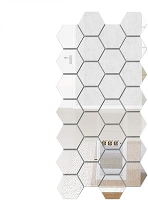 12 pièces decdeal 3d miroir acrylique autocollants muraux bricolage art décoration décorations