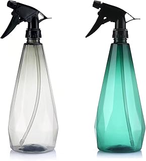 Kokijoo 1l/34oz flacons pulvérisateurs vides en plastique pour le nettoyage, les cheveux